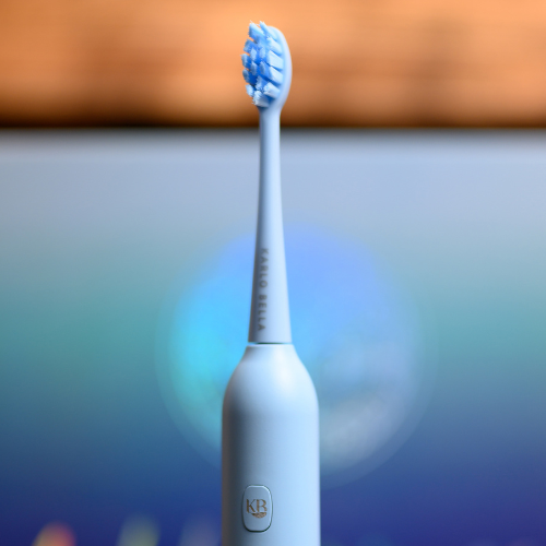 Końcówki do szczoteczki — niebieskie