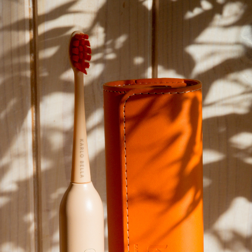 Końcówki do szczoteczki — pomarańczowe