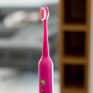 Końcówki do szczoteczki — różowe